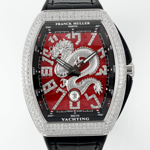 ABF Factory Replica Franck Muller Vanguard Diamond-set Case For Sale - Replica Watch Wholesale