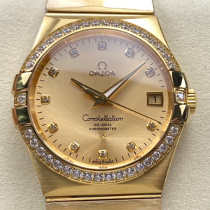 OM Factory Replica Omega Constellation 123.55.38.21.58.001 Diamond Bezel For Sale - Replica Watch Wholesale