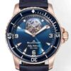 YS Factory Replica Blancpain Fifty Fathoms Tourbillon 5025-36B40-O52B Blue Dial For Sale - Replica Watch Wholesale