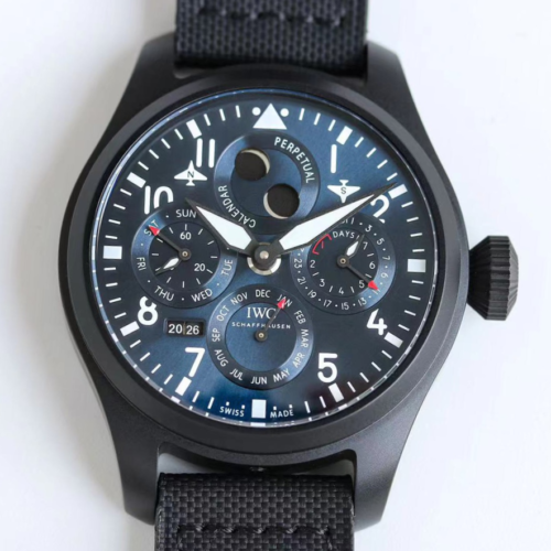 V9 Factory Replica IWC Pilot IW503001 Black Ceramic For Sale - Replica Watch Wholesale