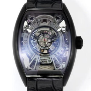 NEW Factory Replica Franck Muller Tourbillon CURVEX V45 Black Case For Sale - Replica Watch Wholesale
