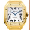 BV Factory Replica Cartier Santos WJSA0010 Silver-gray Dial For Sale - Replica Watch Wholesale