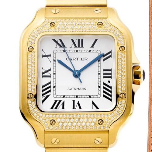 BV Factory Replica Cartier Santos WJSA0010 Silver-gray Dial For Sale - Replica Watch Wholesale