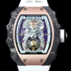 RM Factory Replica Richard Mille Tourbillon RM21-01 White Strap For Sale - Replica Watch Wholesale