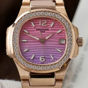 GR Factory Replica Patek Philippe Nautilus 7010R Pink Dial For Sale - Replica Watch Wholesale