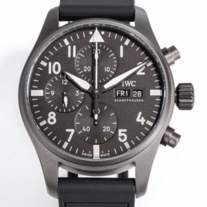 TW Factory Replica IWC Pilot IW388106 Rubber Strap For Sale - Replica Watch Wholesale