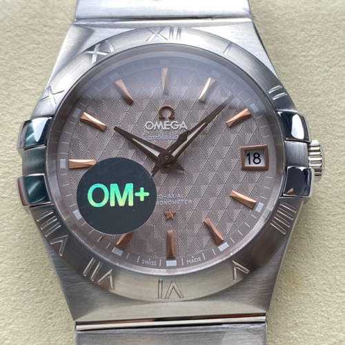 OM Factory Replica Omega Constellation 123.10.38.21.06.002 Silver-gray Dial For Sale - Replica Watch Wholesale