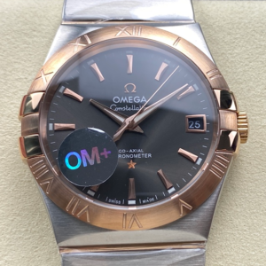 OM Factory Replica Omega Constellation 123.20.38.21.06.002 Warm Gray Dial For Sale - Replica Watch Wholesale