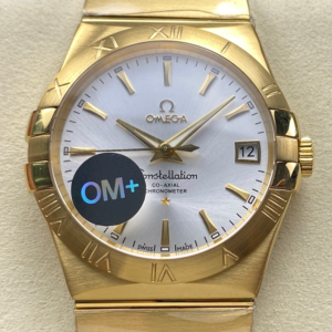 OM Factory Replica Omega Constellation 123.50.38.21.02.002 Gold case For Sale - Replica Watch Wholesale