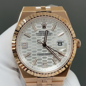 Replica Rolex Land-Dweller 127335-0001 Rose Gold Case For Sale - Replica Watch Wholesale