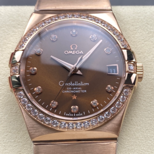 OM Factory Omega Constellation 123.55.38.21.63.001 Red Gold Buckle For Sale - Replica Watch Wholesale