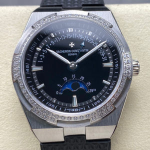 GR Factory Replica Vacheron Constantin Overseas 4000V-B915 Black Dial For Sale - Replica Watch Wholesale