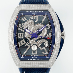 ABF Factory Replica Franck Muller Vanguard Blue Dial For Sale - Replica Watch Wholesale