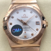 OM Factory Replica Omega Constellation 123.50.38.21.52.001 Rose Gold Case For Sale - Replica Watch Wholesale