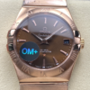 OM Factory Replica Omega Constellation 123.50.38.21.13.001 Red Gold Strap For Sale - Replica Watch Wholesale