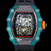RM Factory Replica Richard Mille Tourbillon RM21-01 Black Strap For Sale - Replica Watch Wholesale