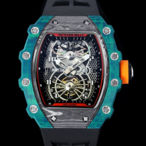 RM Factory Replica Richard Mille Tourbillon RM21-01 Black Strap For Sale - Replica Watch Wholesale