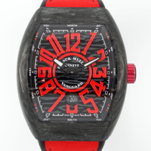 ABF Factory Replica Franck Muller Vanguard Red Strap For Sale - Replica Watch Wholesale