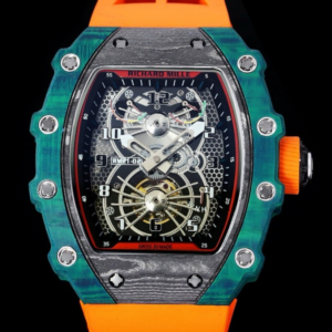 RM Factory Replica Richard Mille Tourbillon RM21-01 Orange Strap For Sale - Replica Watch Wholesale
