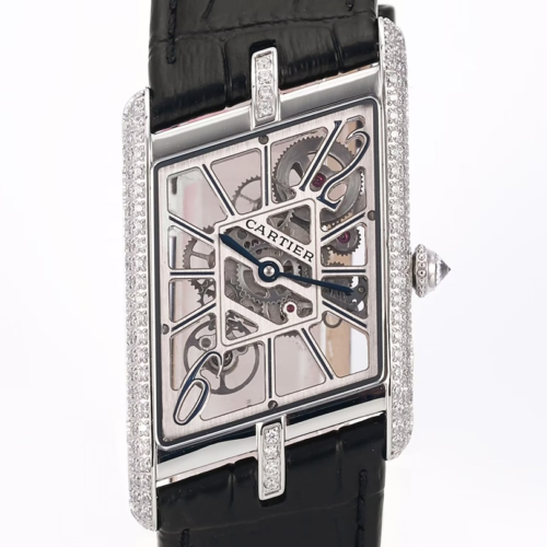 TW Factory Replica Cartier Tank HPI01370 Skeleton Dial For Sale - Replica Watch Wholesale