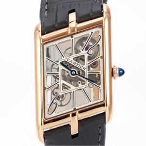 TW Factory Replica Cartier Tank WHTA0011 Dark Gray Strap For Sale - Replica Watch Wholesale