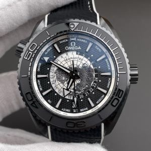 VS Factory Replica Omega Seamaster 215.92.46.22.01.007 Universal Time For Sale - Replica Watch Wholesale