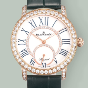 V+ Factory Replica Blancpain Ladybird 3661-2954-55B Peacock Green Strap For Sale - Replica Watch Wholesale
