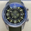 BLS Factory Replica Jaeger LeCoultre Memovox Polaris Q906863J Gradient Green Dial For Sale - Replica Watch Wholesale