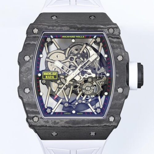 ZF Factory Replica Richard Mille RM35-02 V7 White Strap For Sale - Replica Watch Wholesale