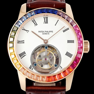 RMS Factory Replica Patek Philippe Grand Complications Tourbillon Brown Strap For Sale - Replica Watch Wholesale