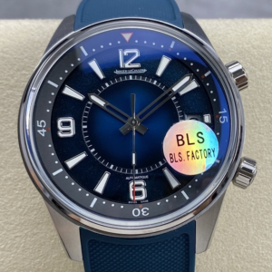 BLS Factory Replica Jaeger LeCoultre Memovox Polaris Q906868J Blue Dial For Sale - Replica Watch Wholesale