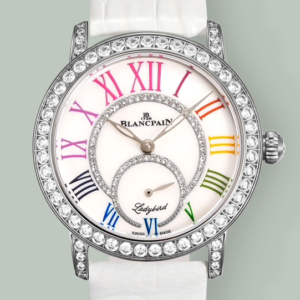 V+ Factory Replica Blancpain Ladybird 3661A-1954-95A Pearl White Strap For Sale - Replica Watch Wholesale