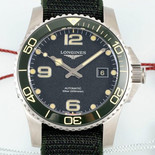 AF Factory Replica Longines Concas L3.781.4.05.2 Green Bezel For Sale - Replica Watch Wholesale