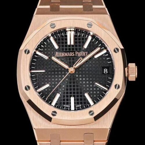 APW Factory Replica Audemars Piguet Royal Oak 15510OR.OO.1320OR.04 Black Dial For Sale - Replica Watch Wholesale