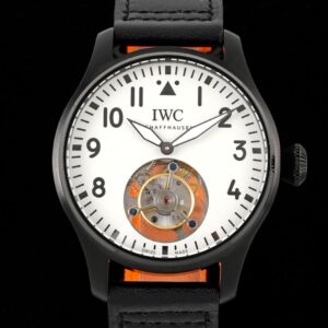 RMS Factory Replica IWC Pilot Tourbillon Black Ceramic For Sale - Replica Watch Wholesale