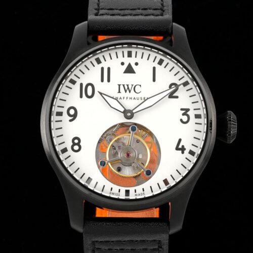 RMS Factory Replica IWC Pilot Tourbillon Black Ceramic For Sale - Replica Watch Wholesale