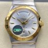 OM Factory Replica Omega Constellation 123.20.38.22.02.002 Silver Dial For Sale - Replica Watch Wholesale
