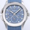 ZF Factory Replica Patek Philippe Aquanaut 5164G-001 Dual Time Zone For Sale - Replica Watch Wholesale