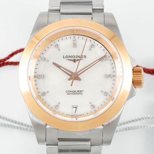 AF Factory Replica Longines Concas L3.320.5.87.6 Mother-of-pearl Dial For Sale - Replica Watch Wholesale
