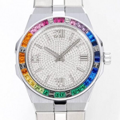 GH Factory Replica Chopard ALPINE EAGLE 295363-1006 Rainbow Diamond Bezel For Sale - Replica Watch Wholesale