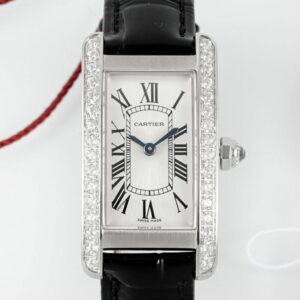 AF Factory Replica Cartier Tank Stainless steel Bezel For Sale - Replica Watch Wholesale