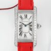 AF Factory Replica Cartier Tank Red Strap For Sale - Replica Watch Wholesale