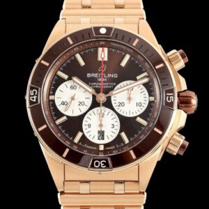 TF Factory Replica Breitling Chronomat RB0136E31Q1S1 Brown Dial For Sale - Replica Watch Wholesale