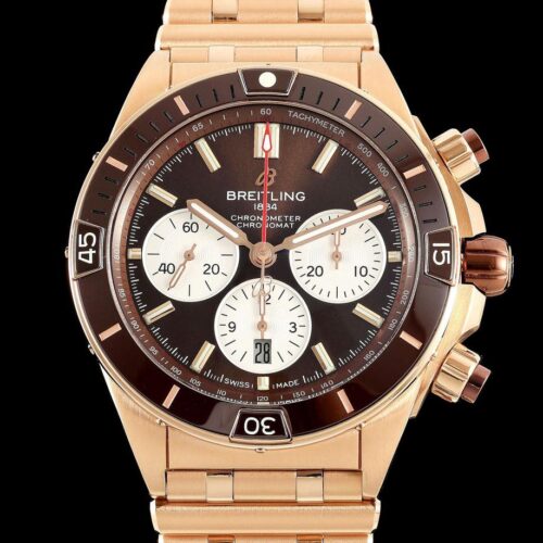 TF Factory Replica Breitling Chronomat RB0136E31Q1S1 Brown Dial For Sale - Replica Watch Wholesale