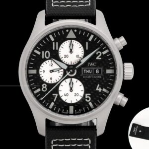 TWS Factory Replica IWC Pilot IW377903 Carbon Fiber Dial For Sale - Replica Watch Wholesale
