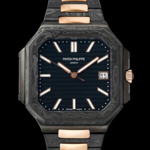 DIW Factory Replica Patek Philippe CUBITUS 5821 Two-tone Strap For Sale - Replica Watch Wholesale
