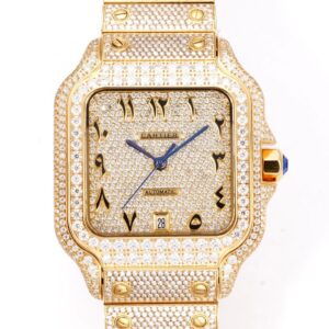 F4 Factory Replica Cartier Santos Diamond-set Dial For Sale - Replica Watch Wholesale