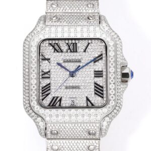 F4 Factory Replica Cartier Santos Diamond-set Strap For Sale - Replica Watch Wholesale