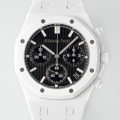 APS Factory Replica Audemars Piguet Royal Oak 26240 White Ceramics For Sale - Replica Watch Wholesale