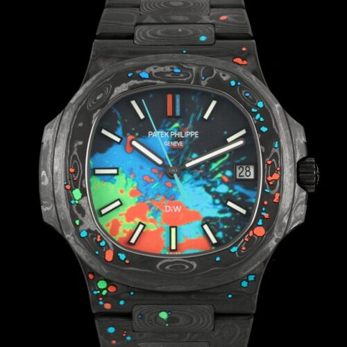 DIW Factory Replica Patek Philippe Nautilus 5711 Graffiti Dial For Sale - Replica Watch Wholesale
